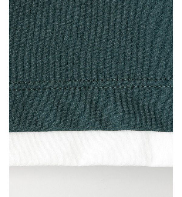 ikka kids「【親子コーデ】冷感ロープ襟プリントTシャツ（120~160cm）」|Tシャツ・カットソー|