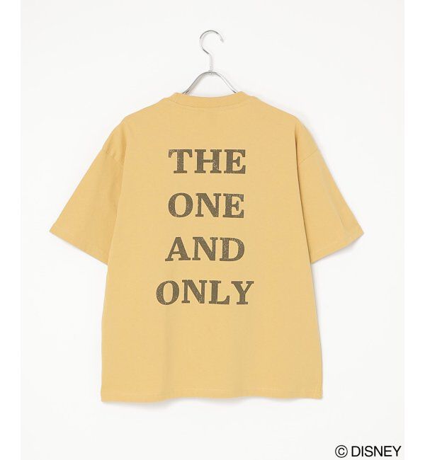 VENCE share style「Mickey Mouse ミッキーマウス USED風フェイスプリントTシャツ」|Tシャツ・カットソー|