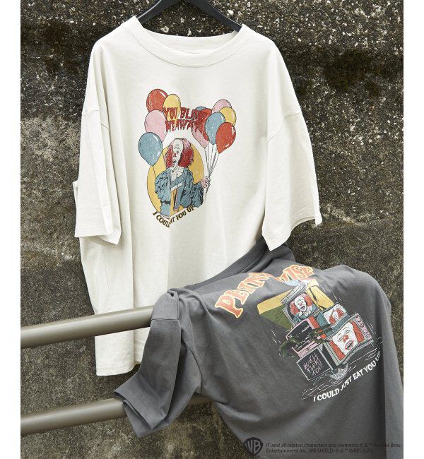VENCE share style「USED風 IT イットプリントTシャツ 2」|Tシャツ・カットソー|