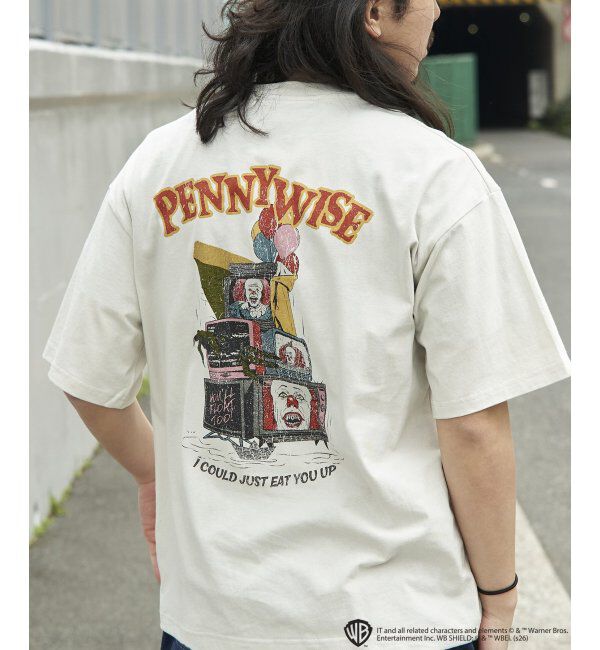 VENCE share style「USED風 IT イットプリントTシャツ 2」|Tシャツ・カットソー|オフホワイト