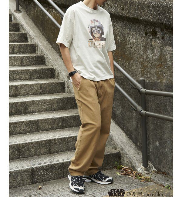 VENCE share style「USED風 STAR WARS スターウォーズ プリントTシャツ」|Tシャツ・カットソー|