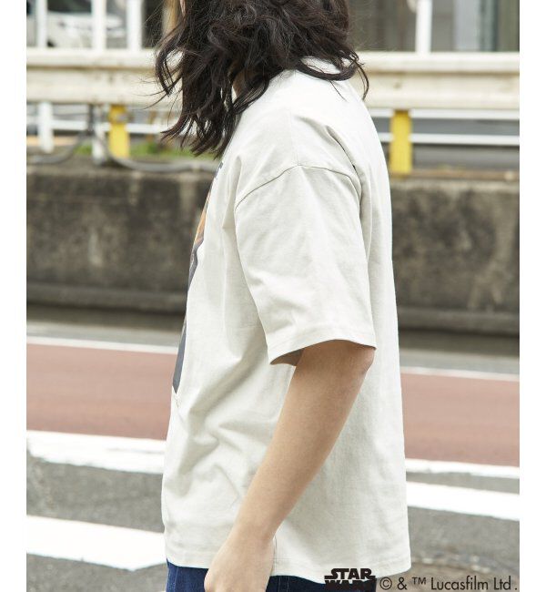 VENCE share style「USED風 STAR WARS スターウォーズ プリントTシャツ」|Tシャツ・カットソー|