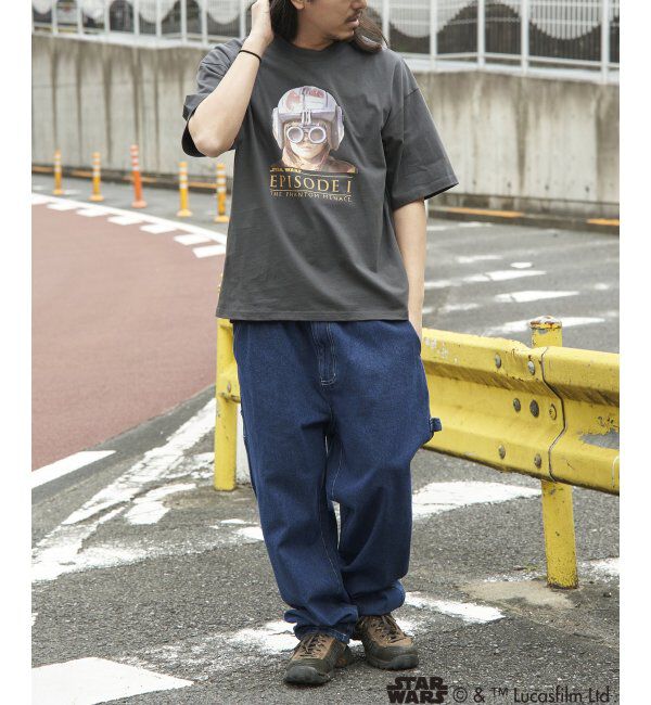 VENCE share style「USED風 STAR WARS スターウォーズ プリントTシャツ」|Tシャツ・カットソー|