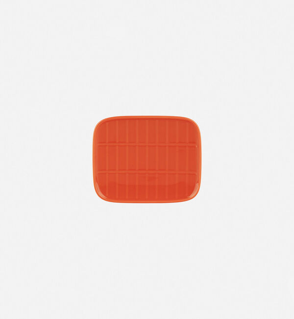 Marimekko「Tiiliskivi プレート 15&times;12cm」|その他|オレンジ