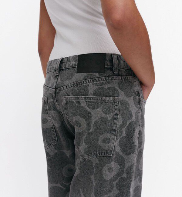 Marimekko「Maridenim Barrel Unikko ジーンズ」|チノ|