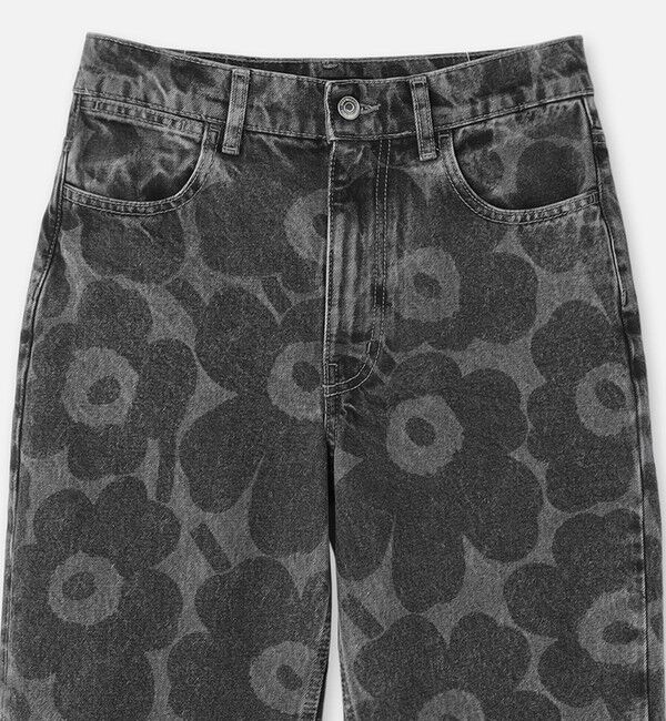 Marimekko「Maridenim Barrel Unikko ジーンズ」|チノ|