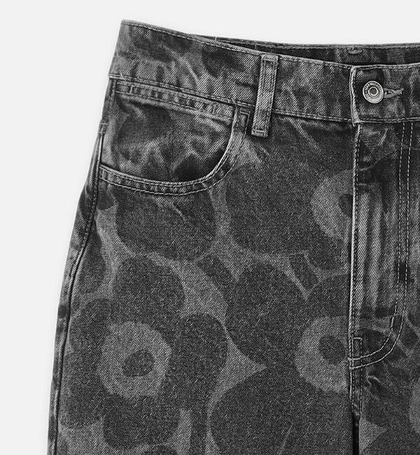 Marimekko「Maridenim Barrel Unikko ジーンズ」|チノ|