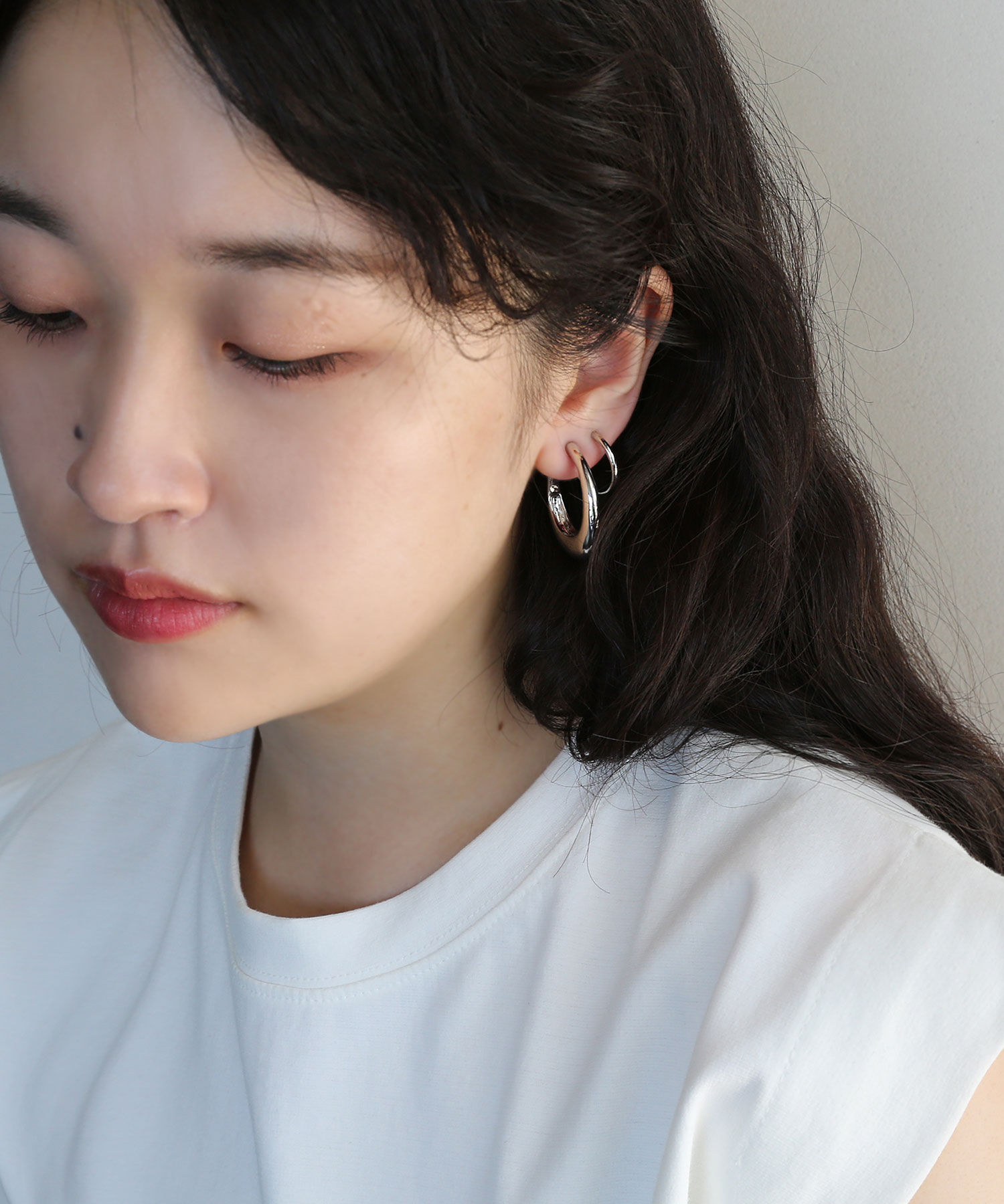 colleca la「ビッグドロップフープセットイヤリング」|イヤリング|