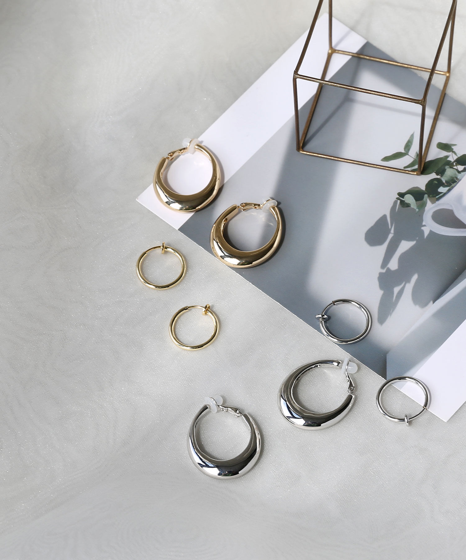 colleca la「ビッグドロップフープセットイヤリング」|イヤリング|