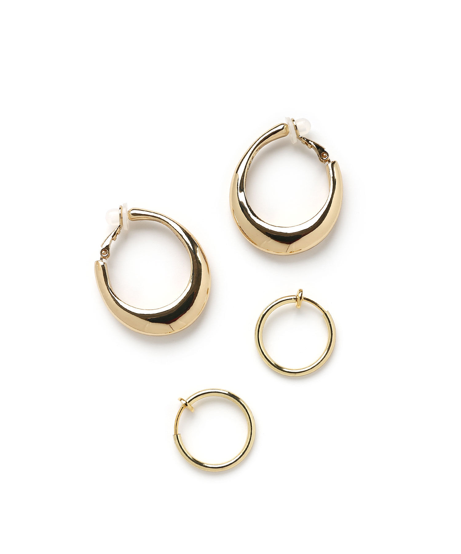 colleca la「ビッグドロップフープセットイヤリング」|イヤリング|