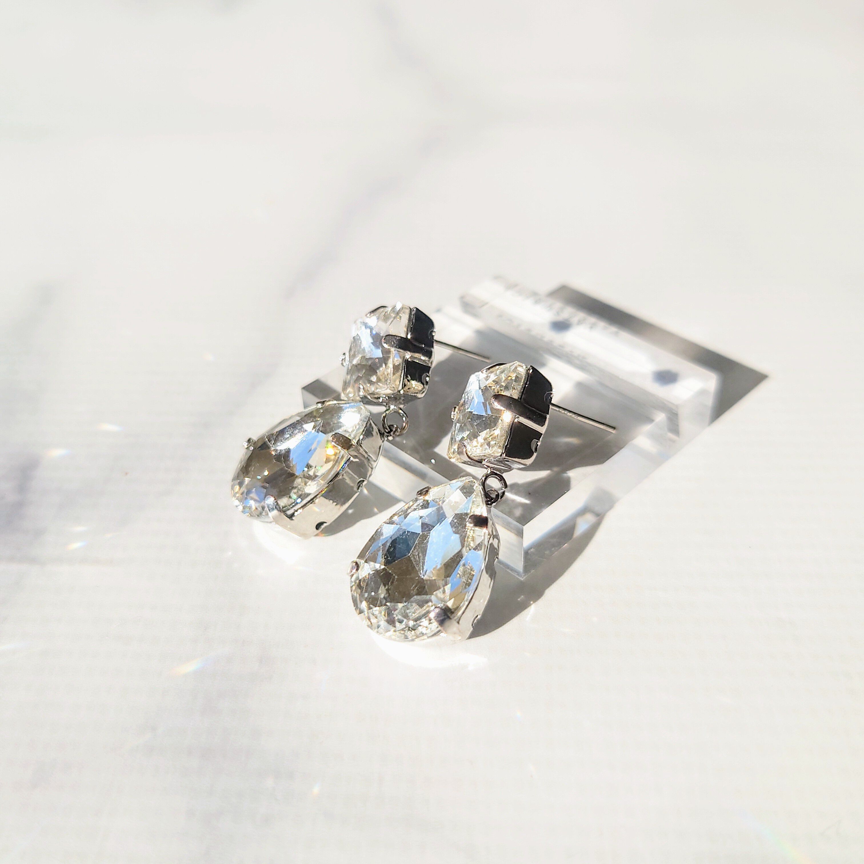 MARQUISE「クリアビジューピアス」|ピアス|