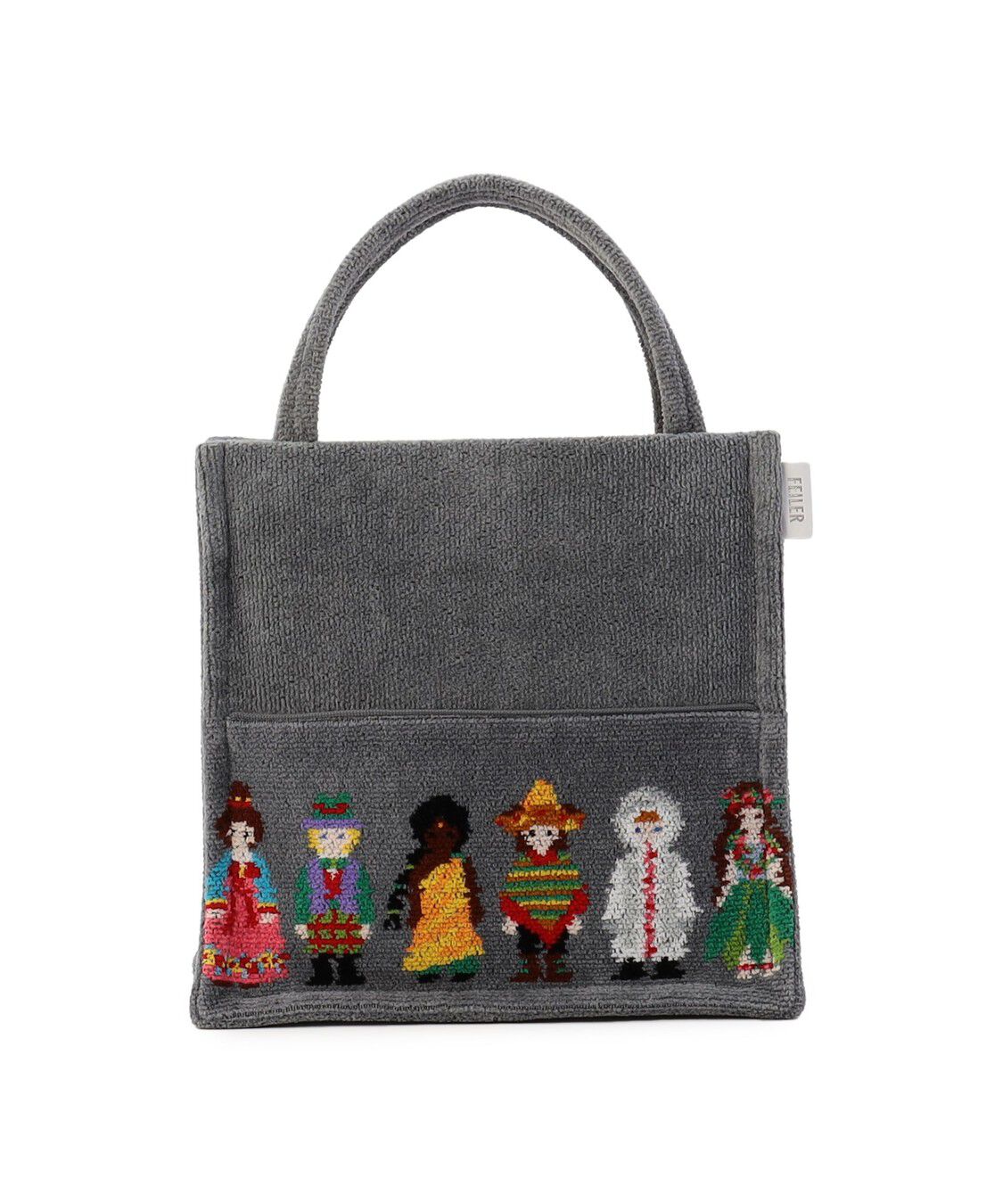 FEILER「ナイストゥミートユー　バッグ　NMY-260364（WEB限定）」|トートバッグ|グレー