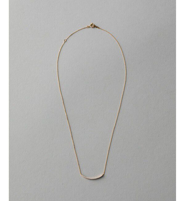 ete「K18YG パーティクル ネックレス」|ネックレス|