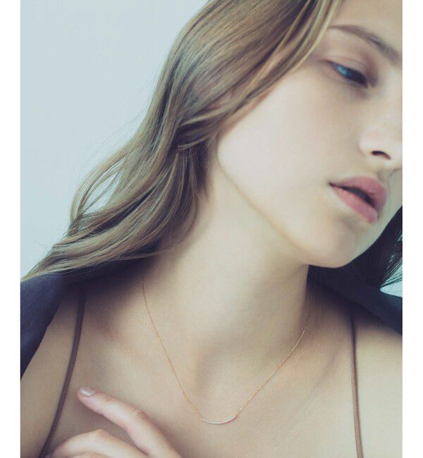 ete「K18YG パーティクル ネックレス」|ネックレス|