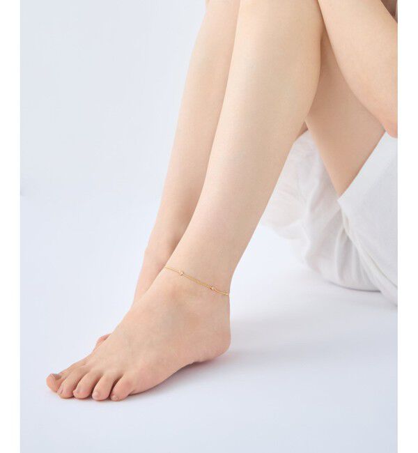 ete「[シークレットグリマー] ビジュー アンクレット」|アンクレット|