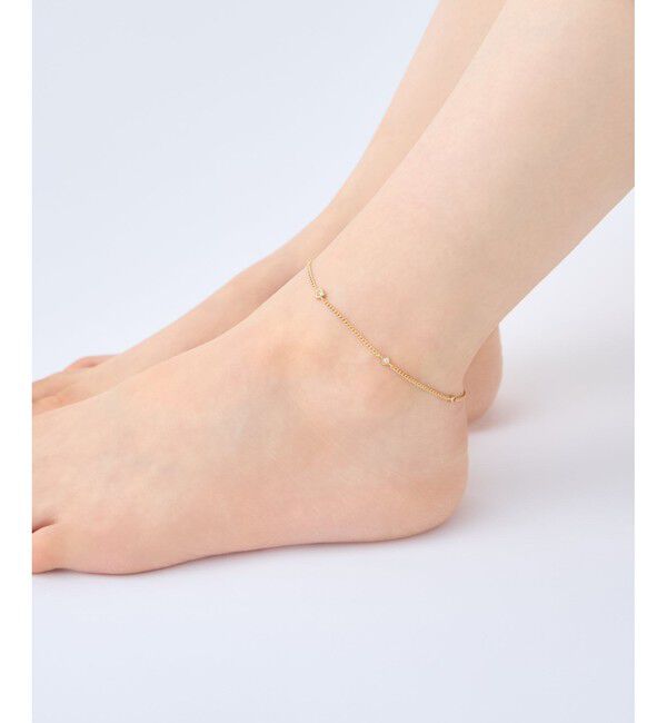 ete「[シークレットグリマー] ビジュー アンクレット」|アンクレット|