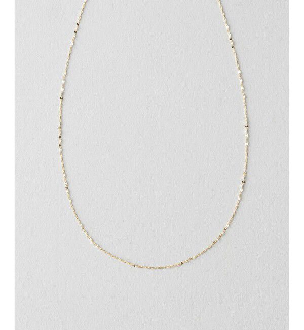 Jouete「K10YG ネックレス ペタルチェーン」|ネックレス|イエローゴールド