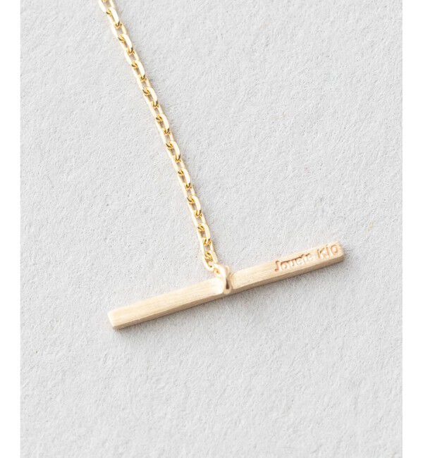 Jouete「[ツイニング] K10YG ネックレス マンテル」|ネックレス|