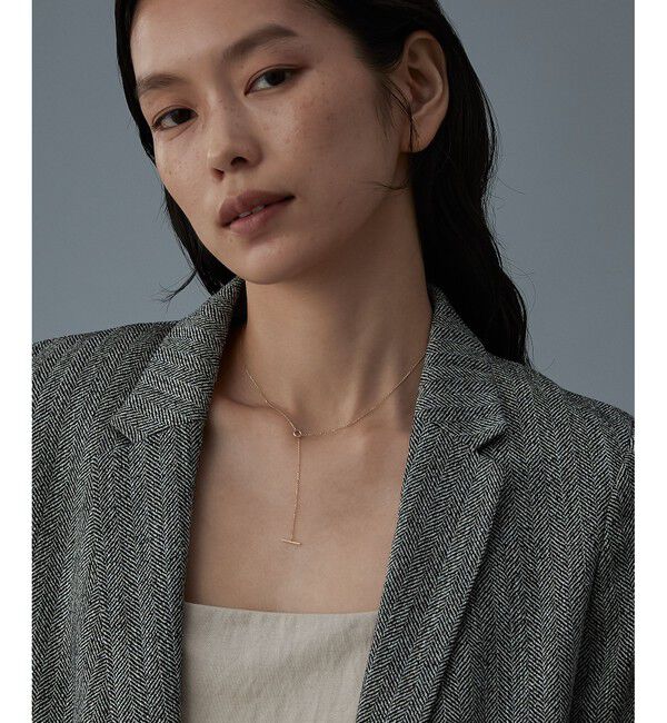 Jouete「[ツイニング] K10YG ネックレス マンテル」|ネックレス|