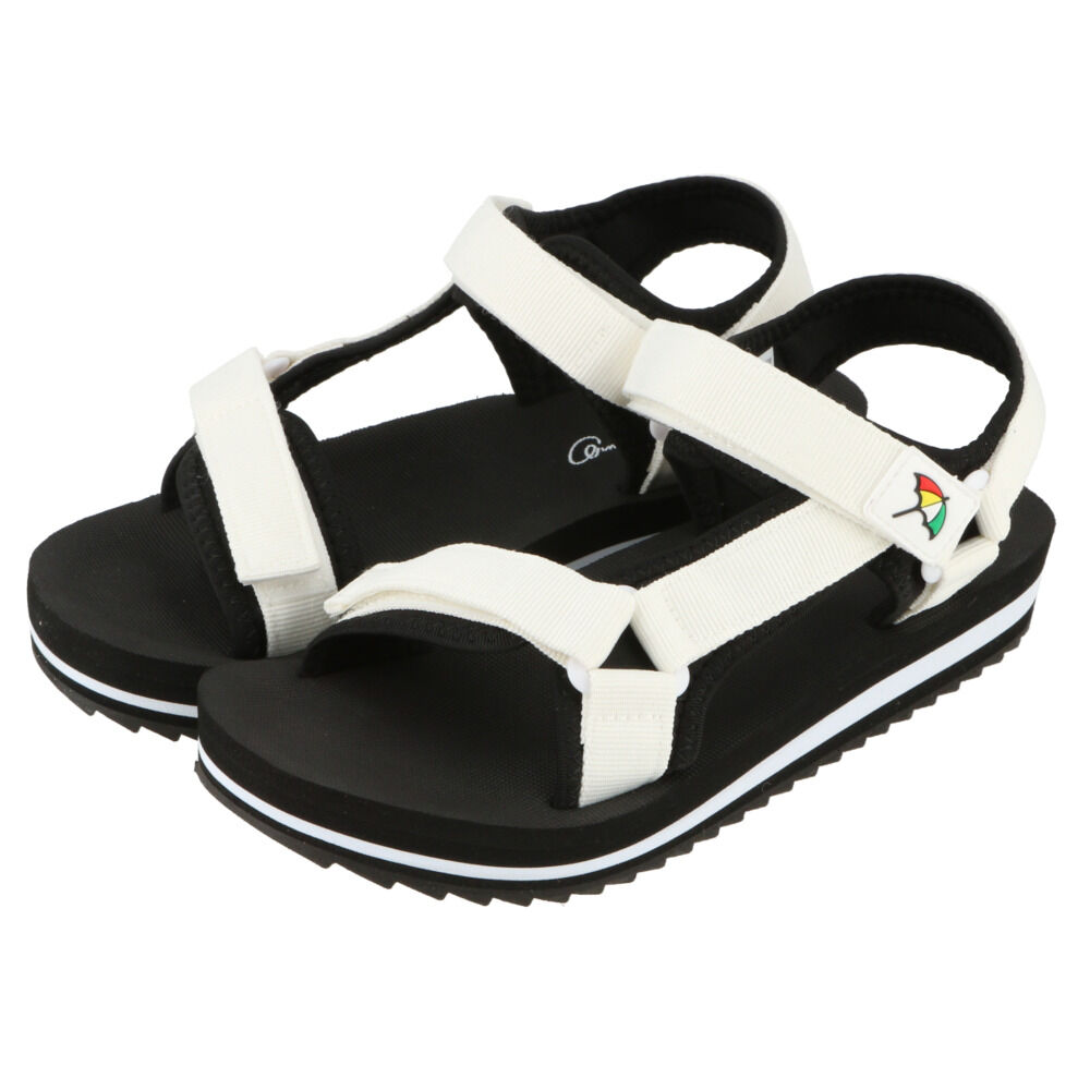 BACKYARD FAMILY「アーノルドパーマー サンダル 通販 スポーツサンダル レディース ぺたんこ 旅行 リゾート」|サンダル|ホワイト1