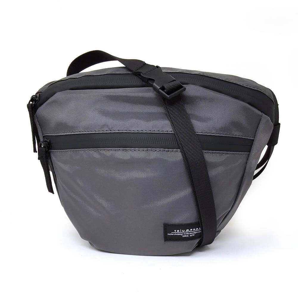 BACKYARD FAMILY「ショルダーバッグ 斜めがけバッグ 通販 ウェストバッグ ミニショルダーバッグ 肩掛け ボディバッグ」|ショルダー・メッセンジャー|グレー1