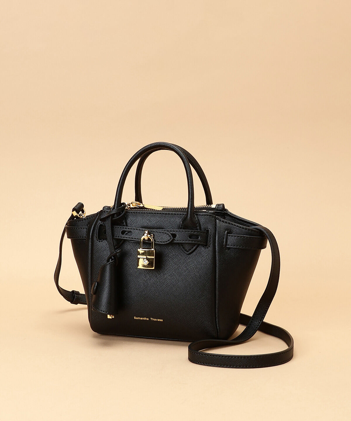 Samantha Thavasa「ベルトデザイン サマンサアゼル 小サイズ」|ハンドバッグ|