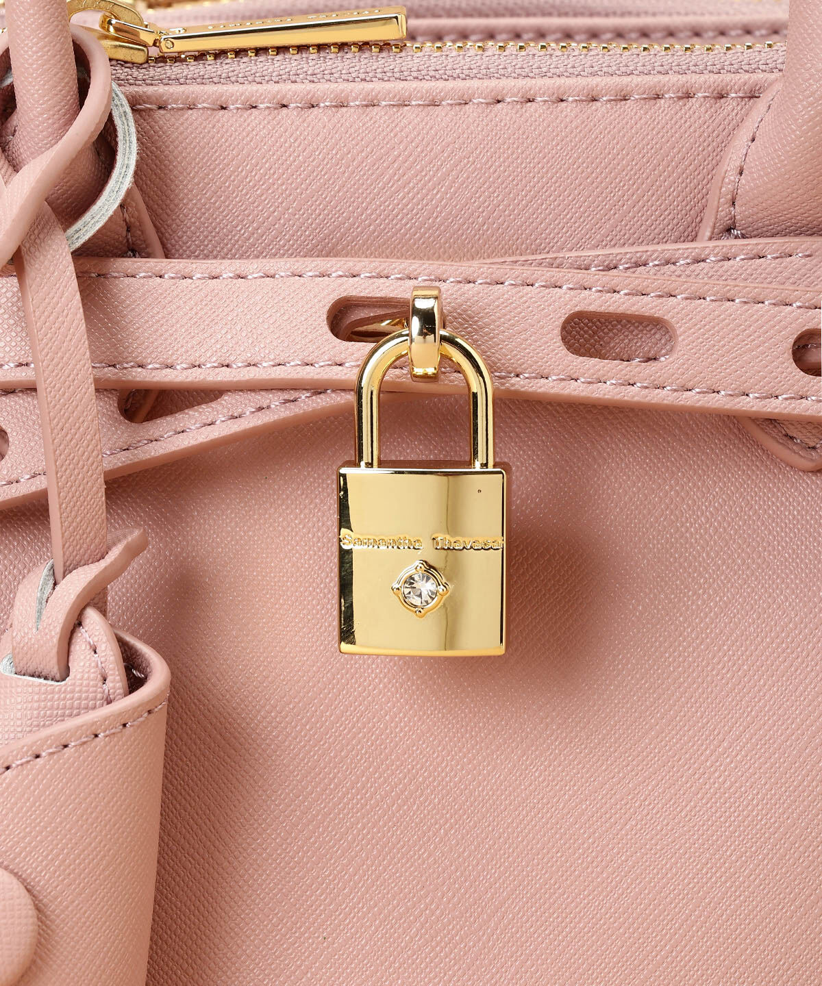 Samantha Thavasa「ベルトデザイン サマンサアゼル 小サイズ」|ハンドバッグ|