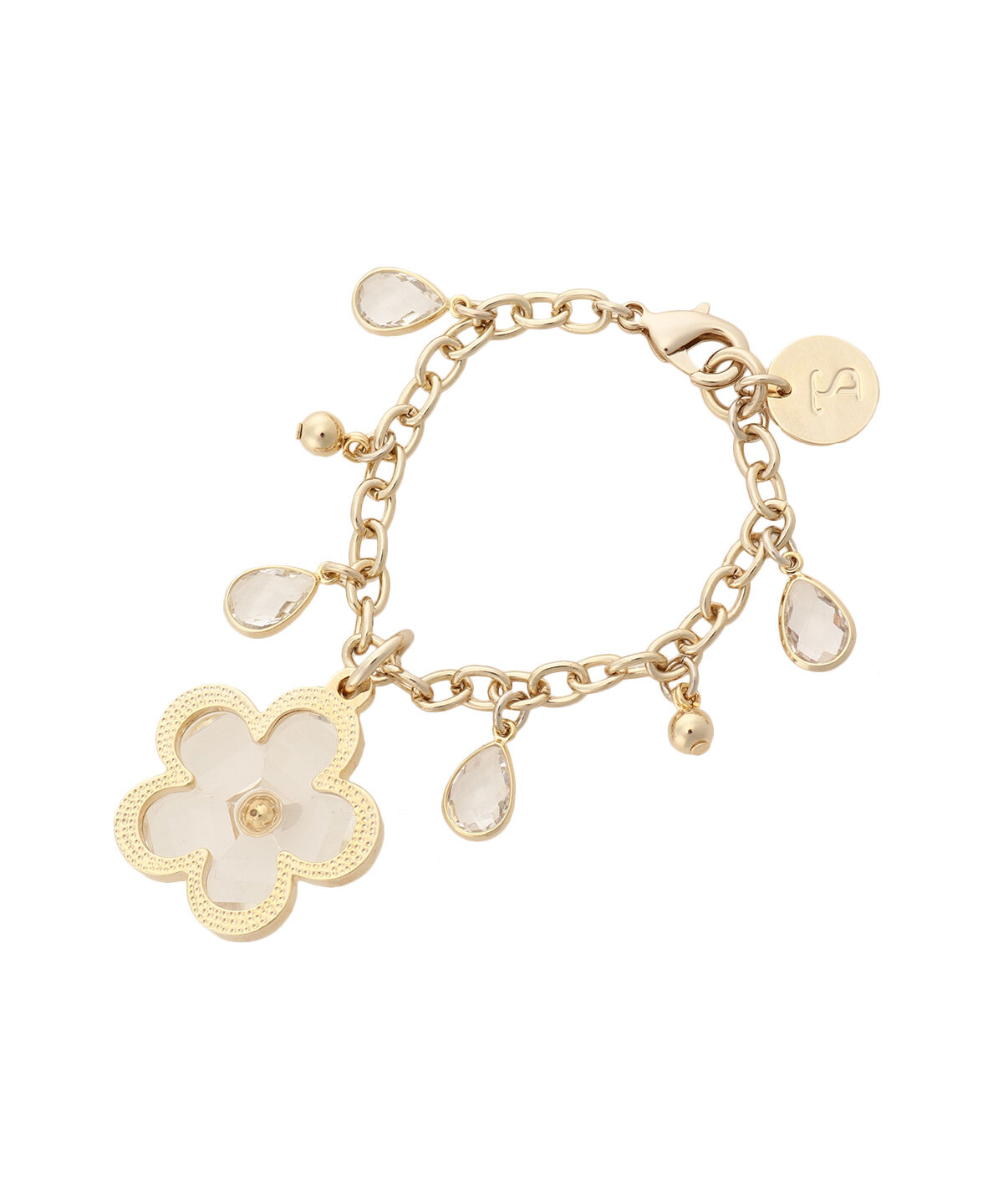 Samantha Thavasa「ガラス風フラワーチャーム」|チャーム・キーホルダー|