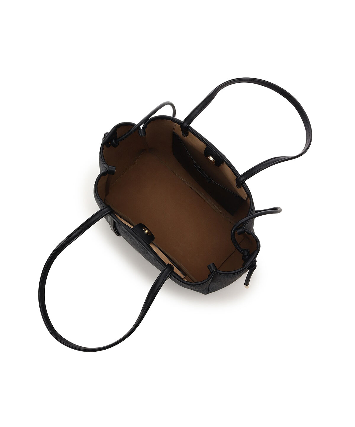 Samantha Thavasa「デニム調キャンバスデザイン 合皮トートバッグ 大サイズ」|トートバッグ|