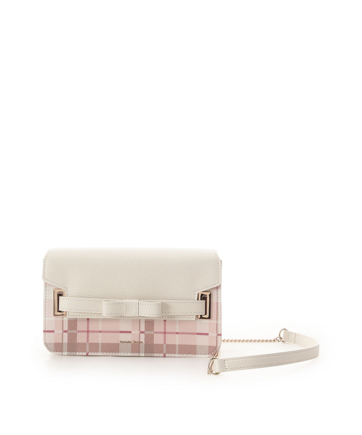 Samantha Thavasa「チェック柄エムシュシュⅢ ショルダーバッグ 大サイズ」|ショルダー・メッセンジャー|