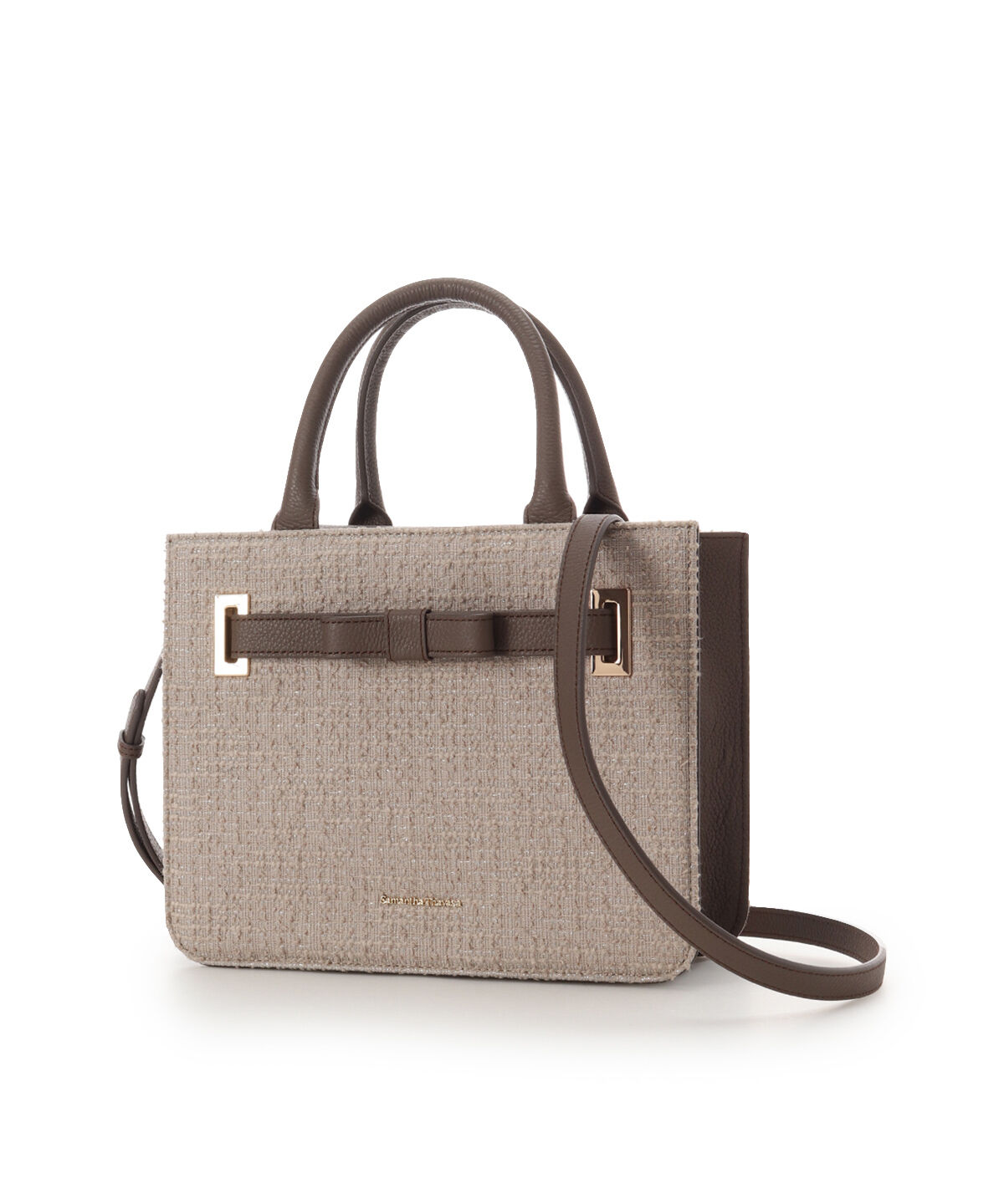 Samantha Thavasa「ループツイードデザイン エムシュシュⅢ トートバッグ」|トートバッグ|