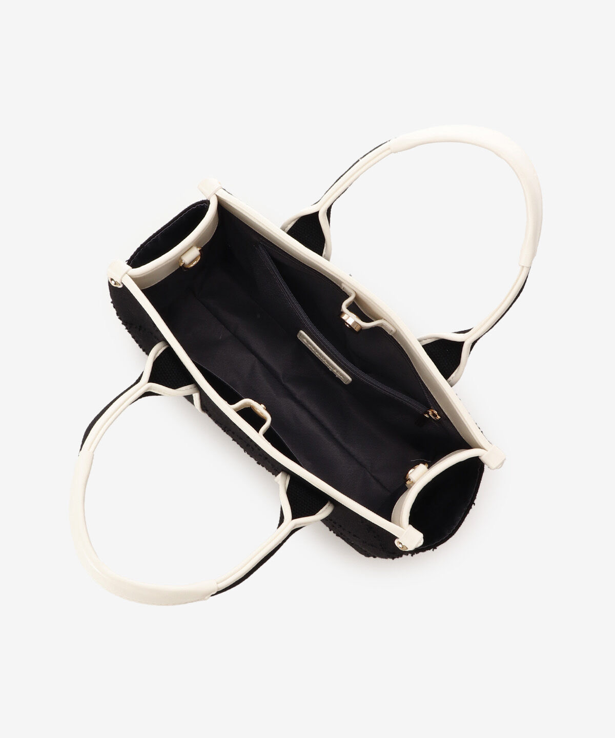 Samantha Vega「ロゴテープデニム風トート（小）」|ハンドバッグ|