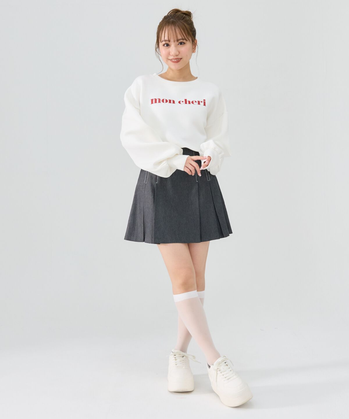 REDYAZEL「mon cheriロゴトップス」|Tシャツ・カットソー|