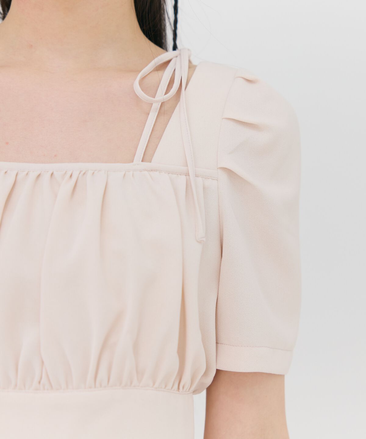 REDYAZEL「サイドリボンカットティアードワンピース」|ワンピース|