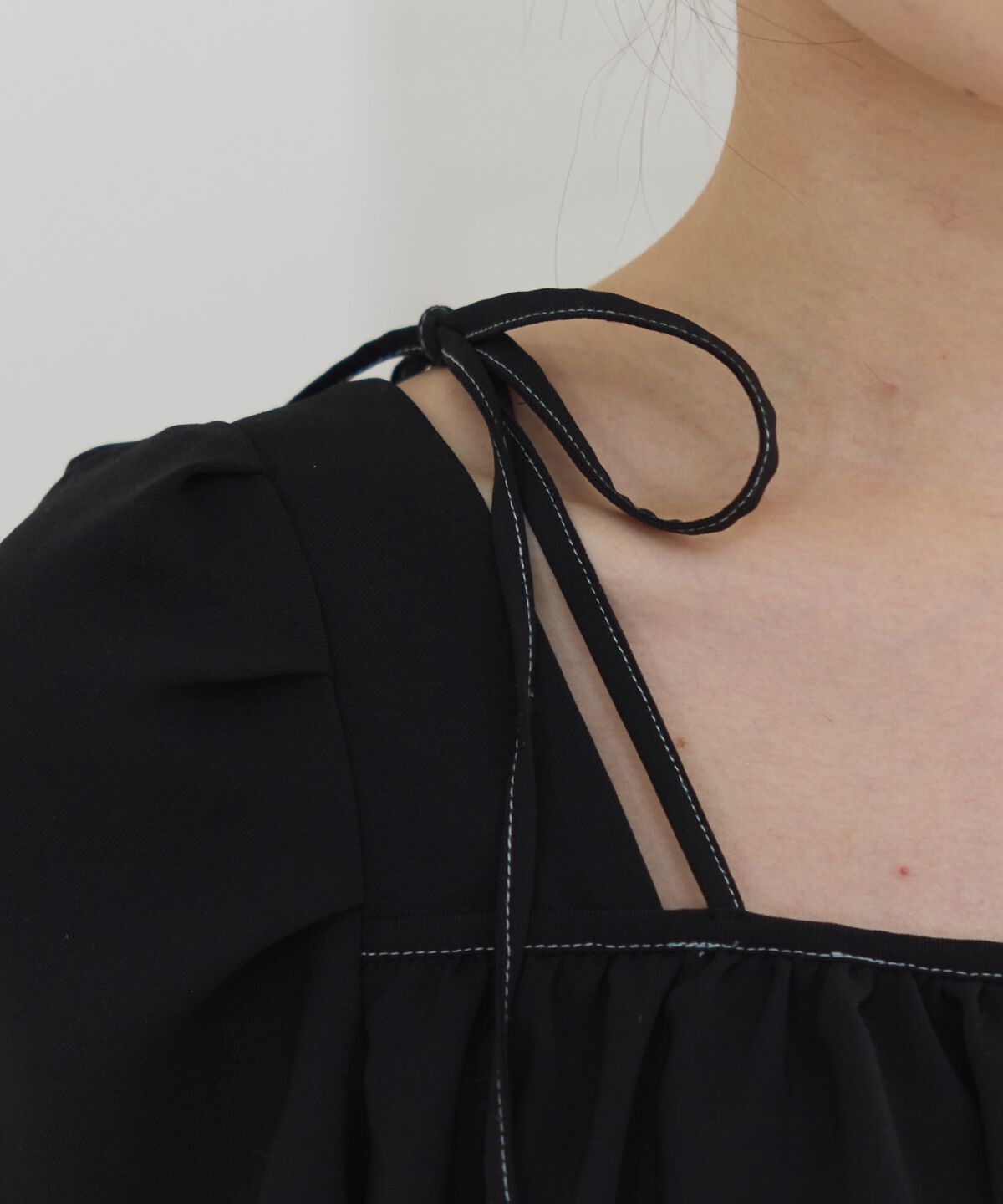 REDYAZEL「サイドリボンカットティアードワンピース」|ワンピース|