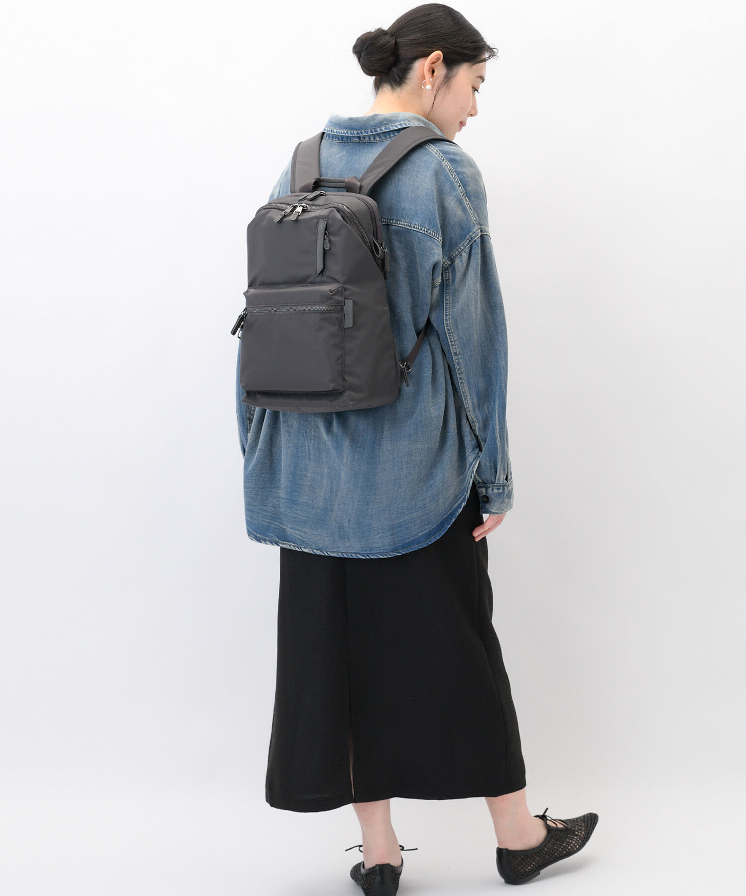 W&.Day/Night「W&.Day/Night ポッケス ハグリュック A4サイズ 13.3インチPC収納 20211」|リュック|