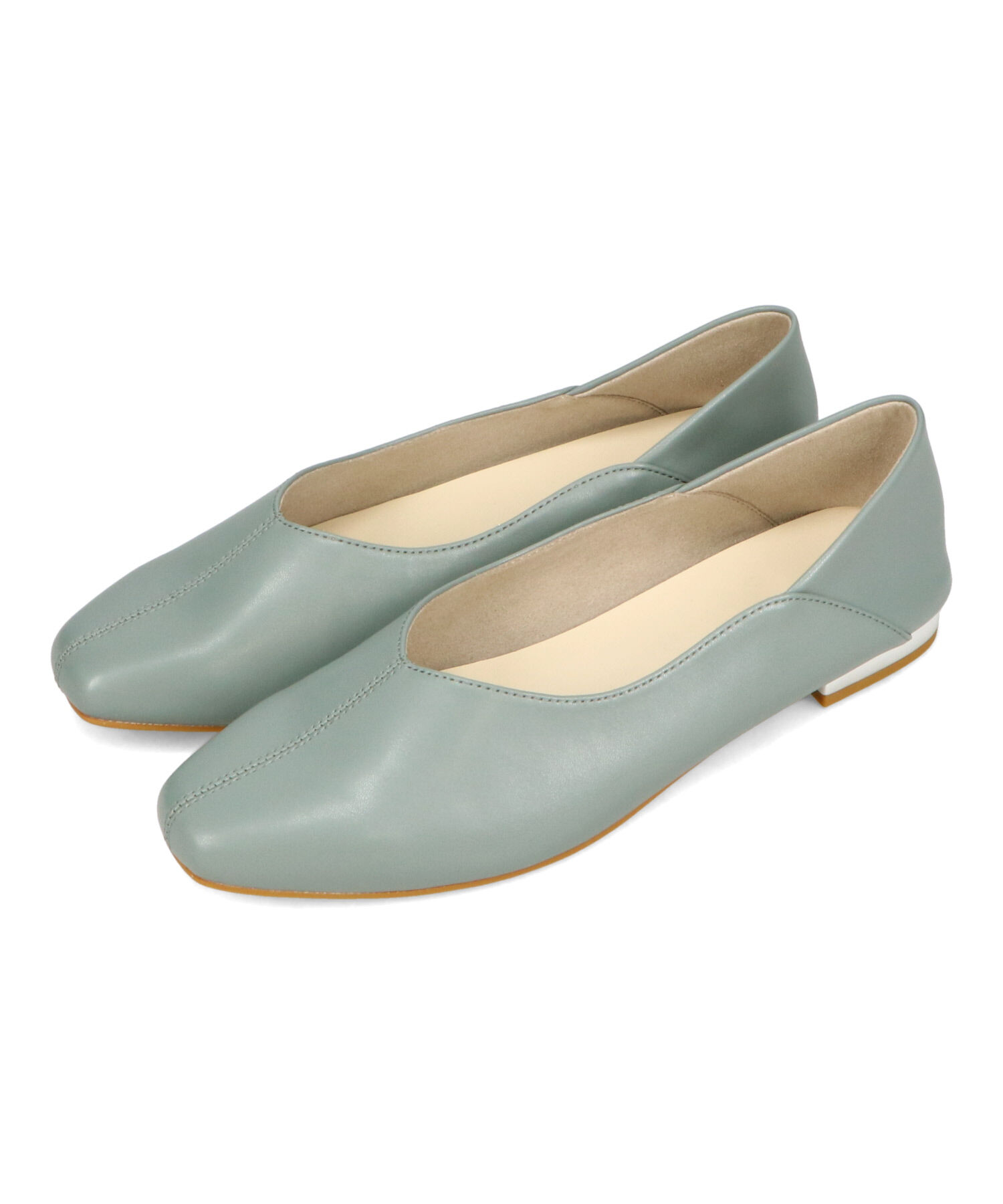 WA Oriental TRaffic「センターシーム バブーシュ /52302 フラット パンプス 楽ちん 通勤靴 オフィス」|パンプス|