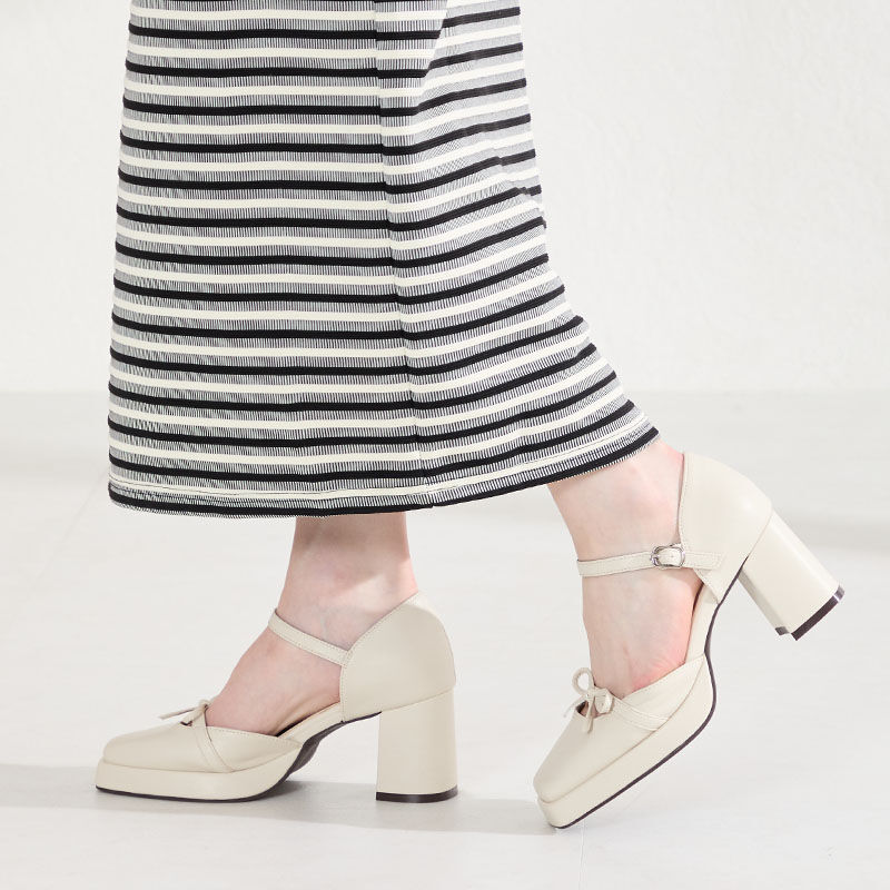 ORiental TRaffic「●2026春夏新作●カット デザイン プラットフォーム パンプス /61116」|パンプス|