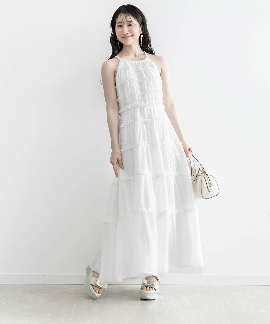  「モノグラムリボンボリュームスポーツサンダル」|サンダル|