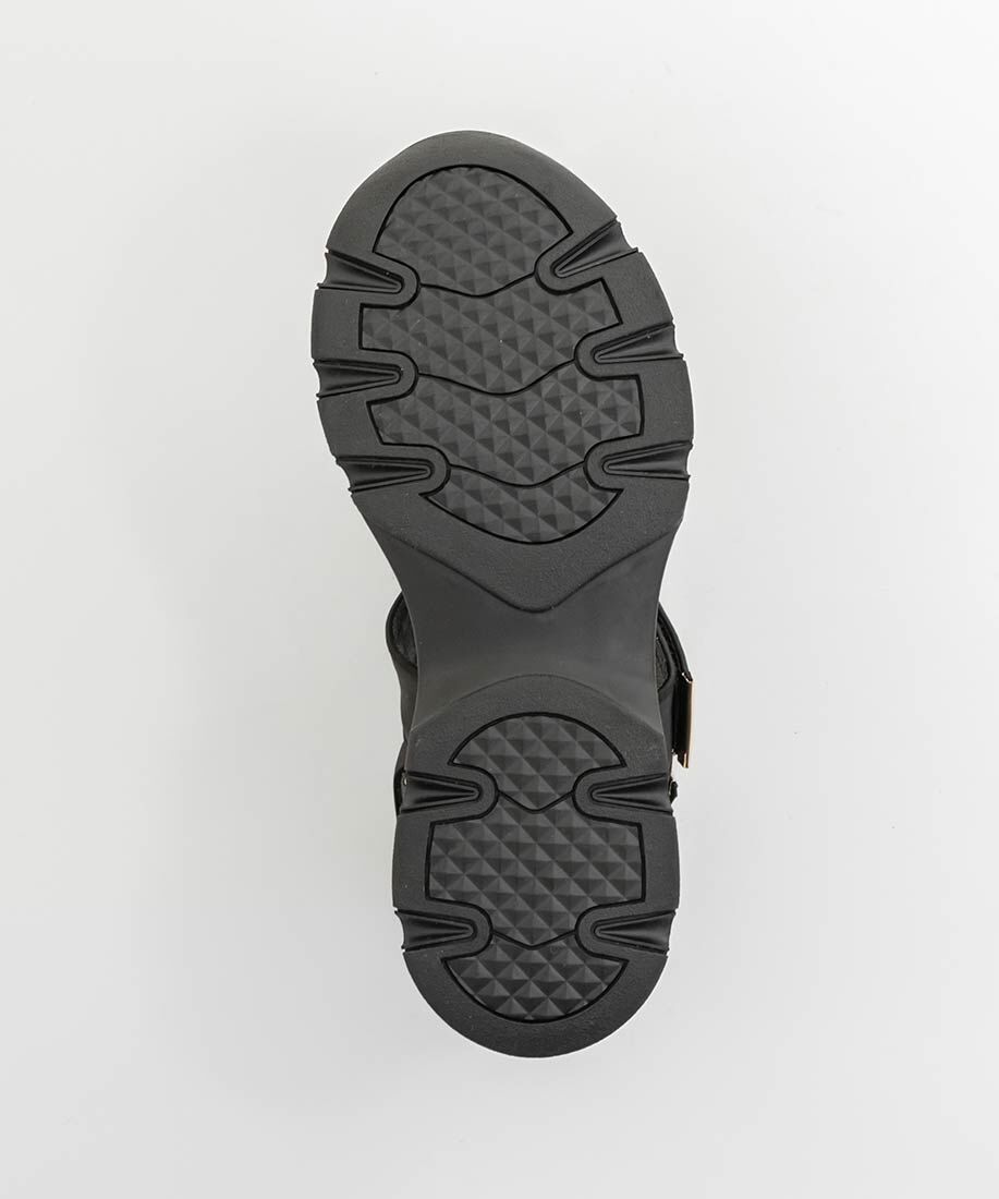  「モノグラムリボンボリュームスポーツサンダル」|サンダル|