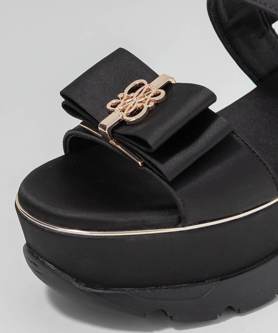  「モノグラムリボンボリュームスポーツサンダル」|サンダル|