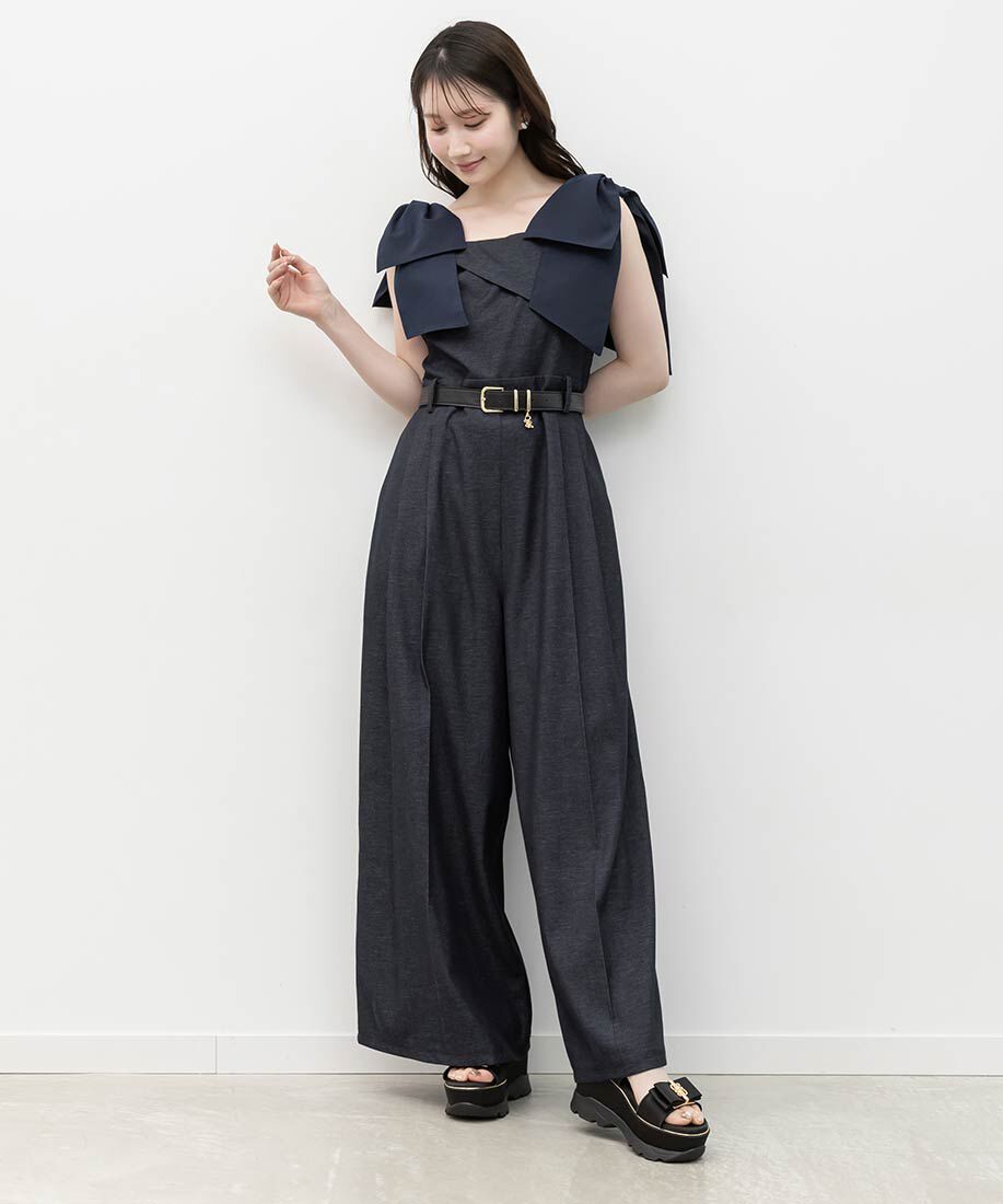  「モノグラムリボンボリュームスポーツサンダル」|サンダル|