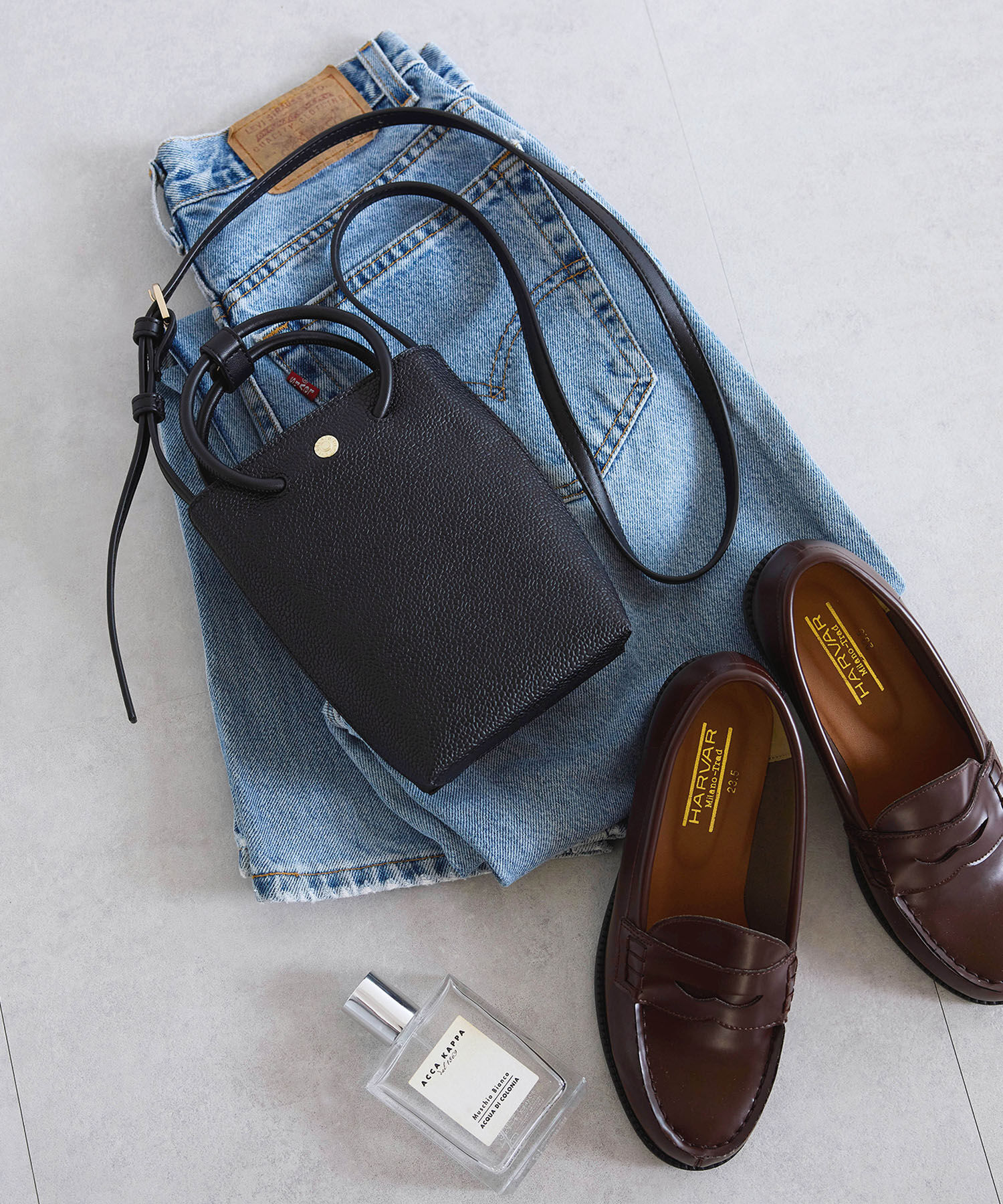 TOPKAPI BREATH「【TOPKAPI &times; 藤本美貴さんコラボ】スコッチグレイン スマホショルダーバッグ/撥水」|ショルダー・メッセンジャー|