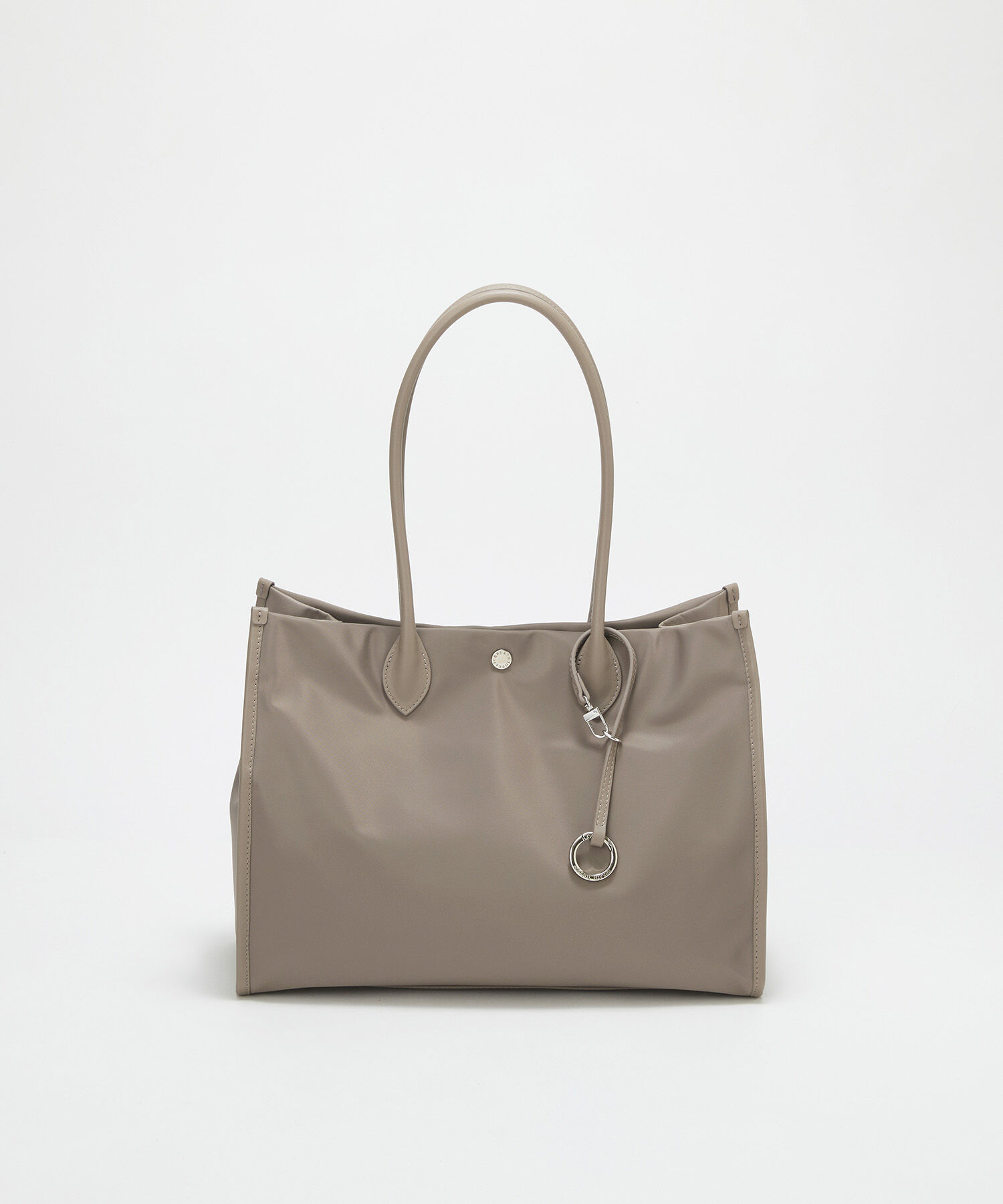 TOPKAPI BREATH「【Breath TOPKAPI】PRIM プリム ナイロン スクエア トートバッグ チャーム付き　A4/ 軽量 【撥水】+-」|トートバッグ|