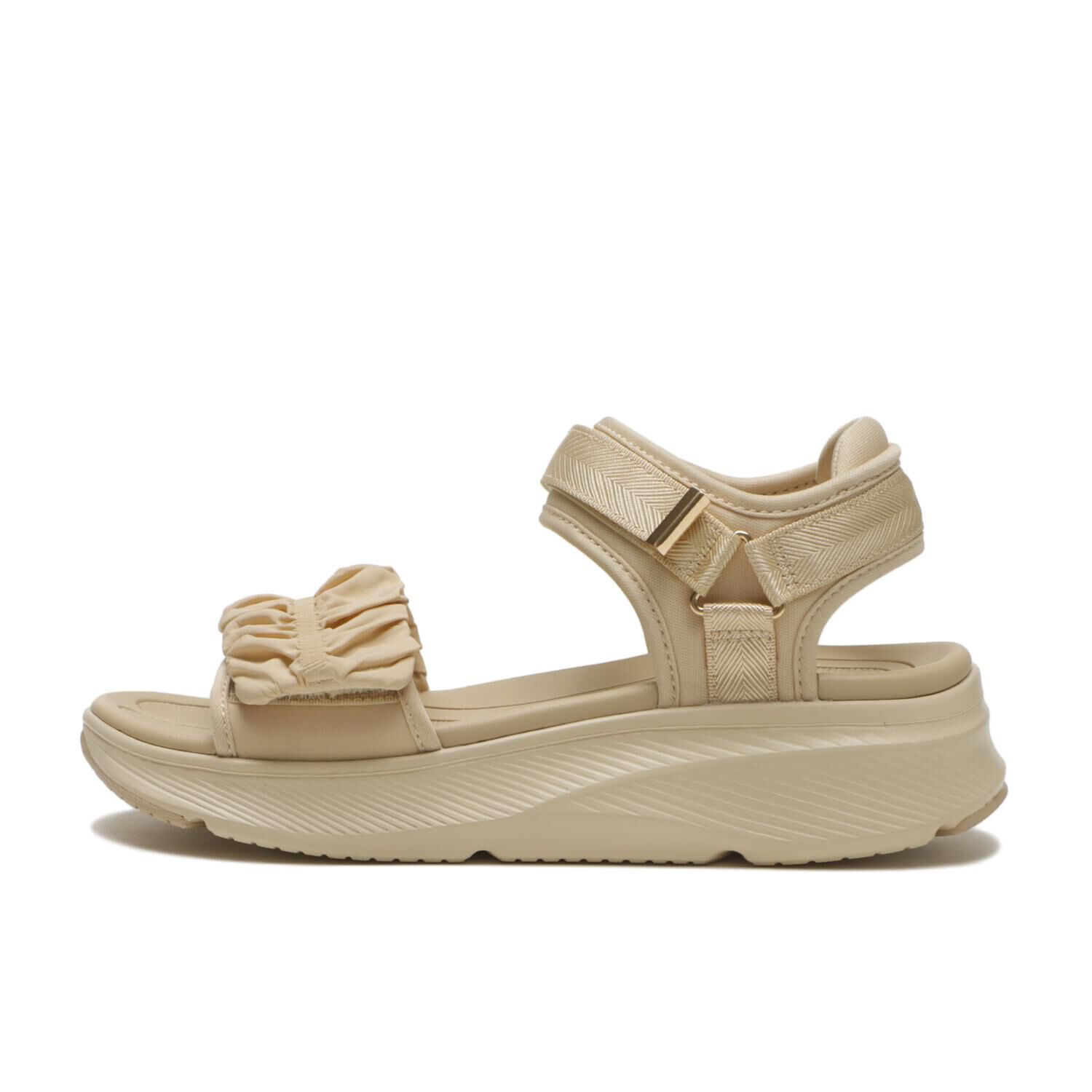 ABC SELECT「【ABC SELECT】CL CHIFFON SANDAL」|サンダル|ベージュ