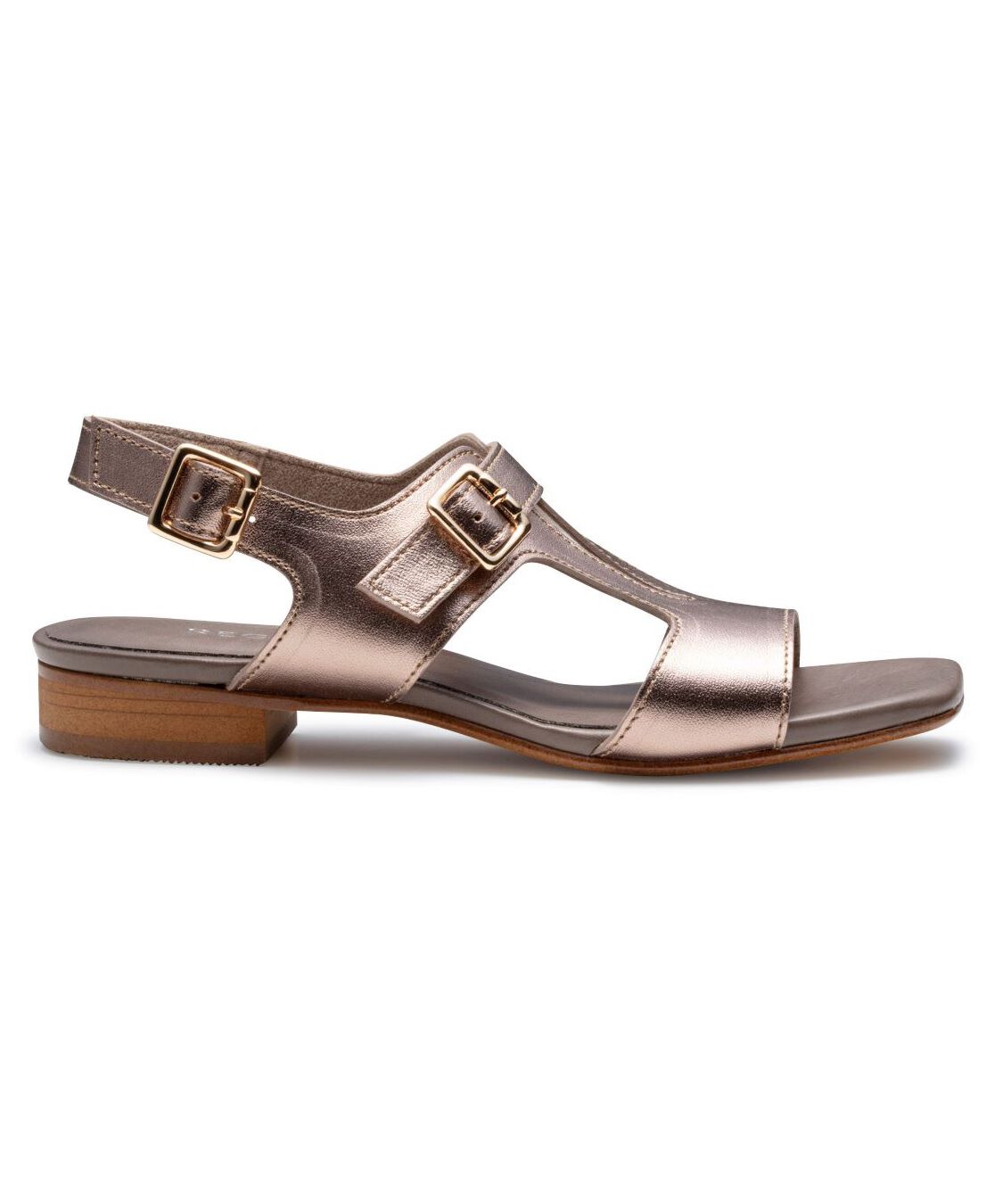 REGAL SHOES「REGAL 【新作】フラットサンダル【ヒール15mm】　商品コード：F01SAH」|サンダル|ブロンズ