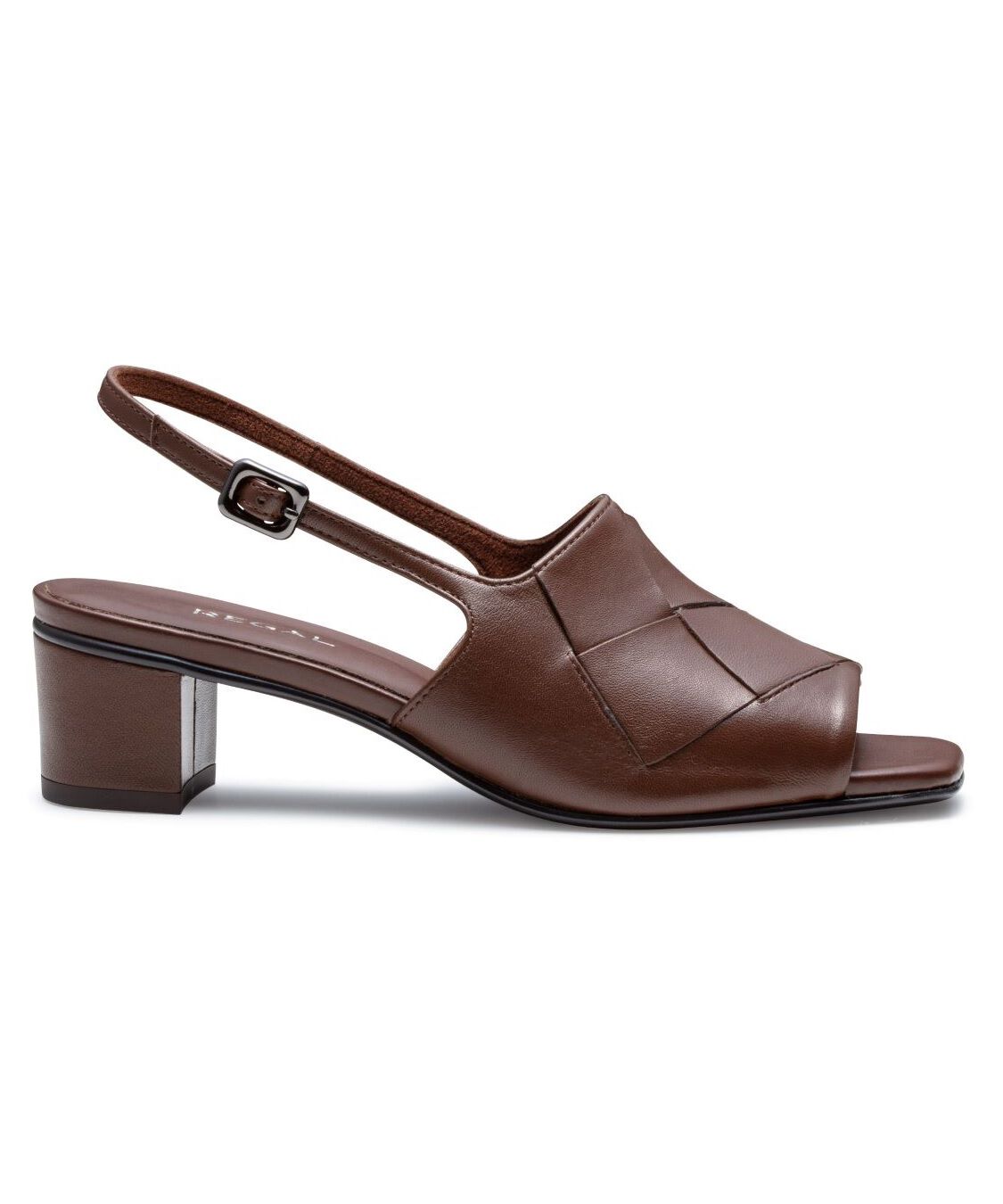 REGAL SHOES「REGAL 【新作】メッシュサンダル【ヒール40mm】　商品コード：F02SAF」|サンダル|ブラウン