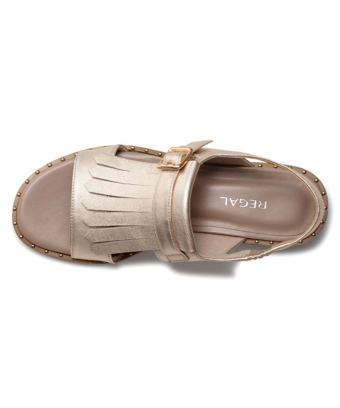 REGAL SHOES「REGAL フラットサンダル【ヒール15mm】　商品コード：F31RAL」|サンダル|