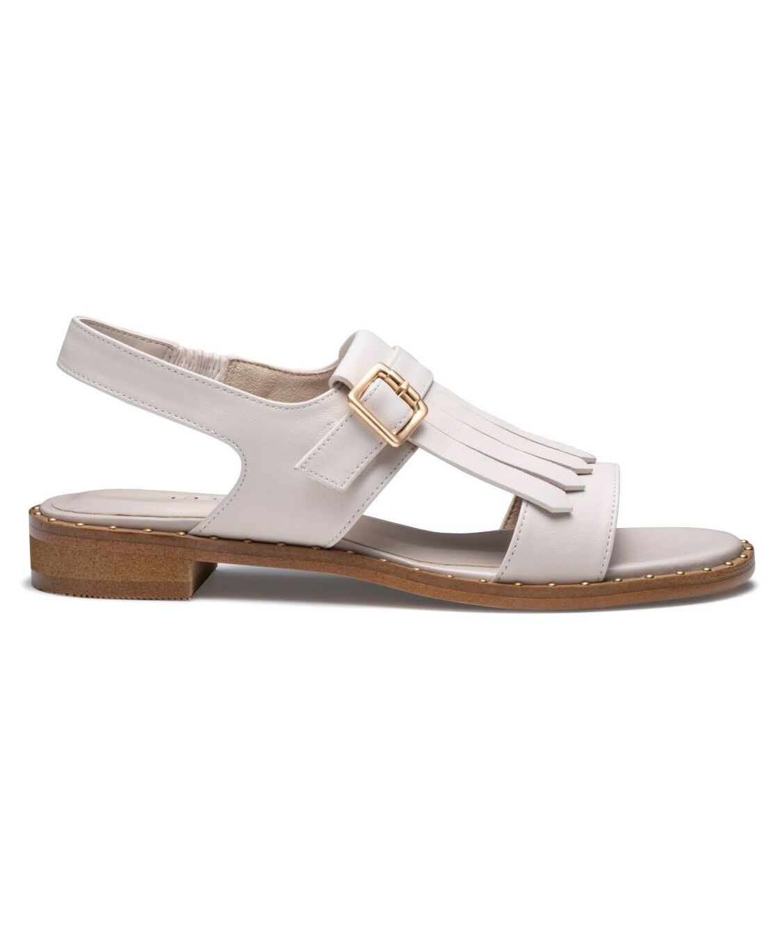 REGAL SHOES「REGAL フラットサンダル【ヒール15mm】　商品コード：F31RAL」|サンダル|アイボリー