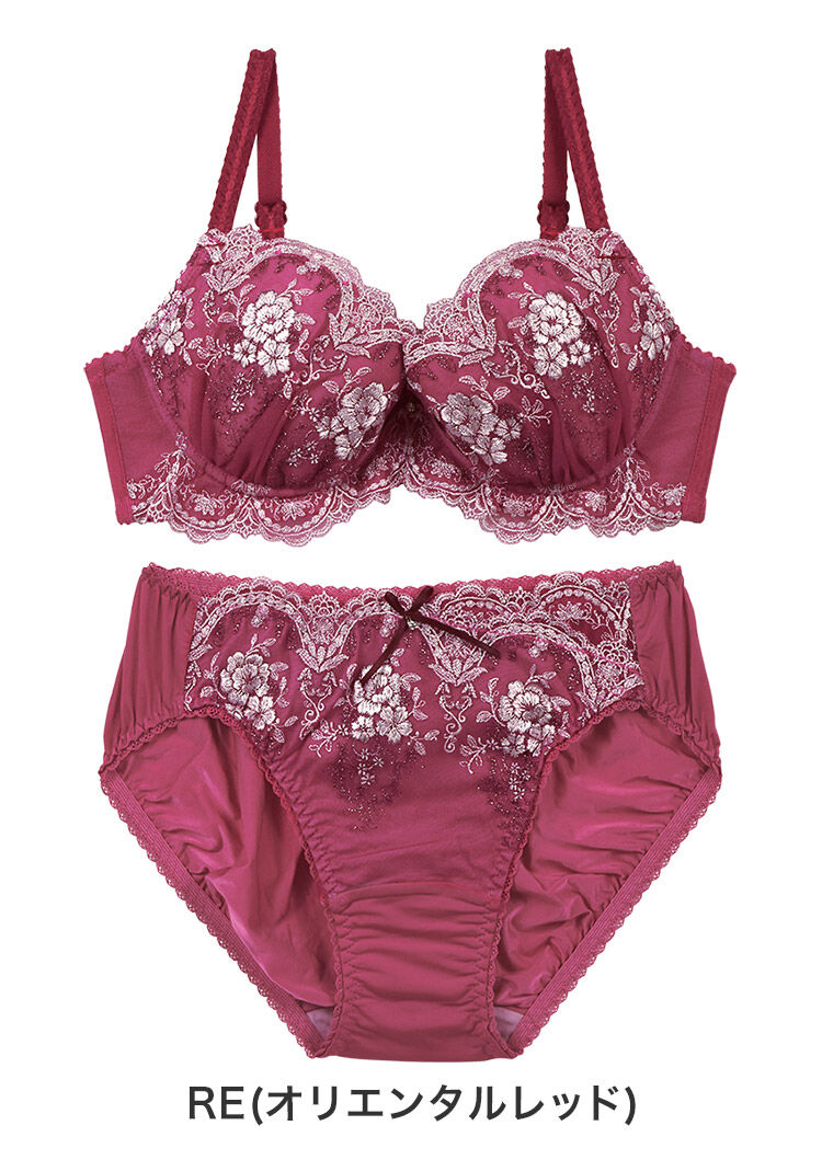 intesucre「アンテシュクレ intesucre narue&times;intesucre バストアップブラ ブラセット  全4色 B-F/65-75 IBT340」|インナー|